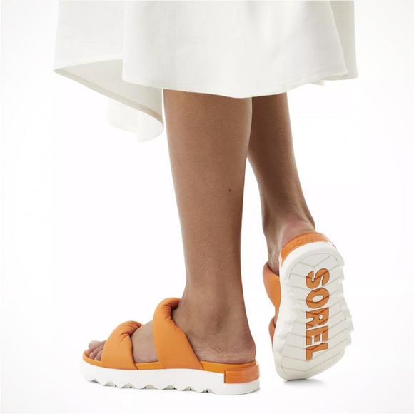 SOREL Women's Slides - Orange - Picture 1 of 4